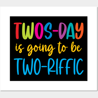 Today is going to be two-riffic Twosday February 2022 Posters and Art